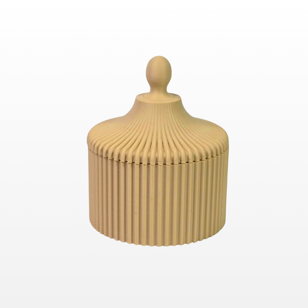 Ribbed Storage Container