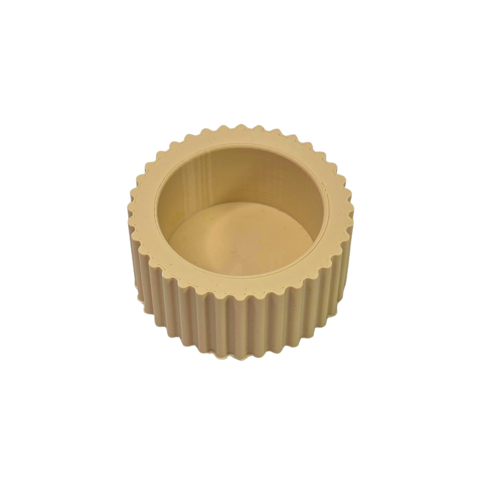 Ribbed Tealight Candle Holder